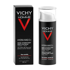 Vichy Homme Hydra Mag C+ Κρέμα Ενυδατικής Περιποίησης για Άνδρες Ενάντια Στην Κούραση για Πρόσωπο & Μάτια 50ml
