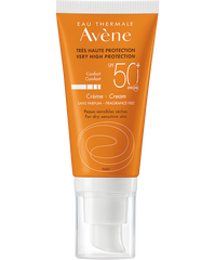Avène - Αντηλιακή Κρέμα SPF 50+ χωρίς άρωμα - Για το ξηρό & πολύ ξηρό δέρμα του προσώπου - 50ml