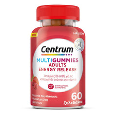 Centrum Multi Gummies Adults Energy Release, 60gummies