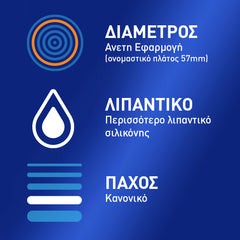 Durex Προφυλακτικά Classic Άνετη εφαρμογή XL, 12 τεμάχια