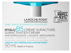 La Roche Posay Hyalu B5 Suractivated Cream Refill Αντιρυτιδική Κρέμα για Άμεση Σύσφιξη, Λείανση & Επανόρθωση - Ανταλλακτικό, 50ml