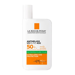 La Roche Posay Anthelios Uvmune 400 Oil Control Fluid Αντηλιακό Προσώπου για το Λιπαρό Δέρμα SPF50, 50ml