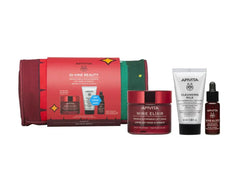 Apivita Set Di-Vine Beauty Wine Elixir Wrinkle & Firmness Lift Cream Κρέμα Ημέρας Πλούσιας Υφής 50ml & Δώρο Replenishing Firming Face Oil 10ml & Cleansing Milk 3 in 1 50ml.