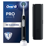 Oral-B Pro Series 1 Ηλεκτρική Οδοντόβουρτσα, Mαύρη με Θήκη Ταξιδίου