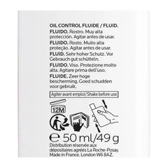 La Roche Posay Anthelios Uvmune 400 Oil Control Fluid Αντηλιακό Προσώπου για το Λιπαρό Δέρμα SPF50, 50ml