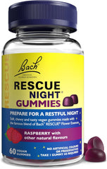 Power Health Bach Rescue Night Gummies Raspberry, 60τεμ
