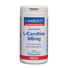 Lamberts L -Carnitine 500mg, 60caps