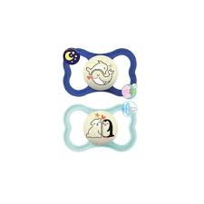 MAM – Supreme Night Πιπίλα με Θηλή Σιλικόνης 16m+ 2τμ