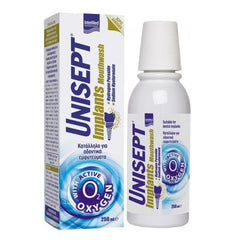 Intermed Unisept Implants Mouthwash Στοματικό Διάλυμα για Εμφυτεύματα, 250ml