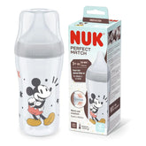 Nuk Perfect Match Μπιμπερό PP Medium 3m + Κινούμενα Σχέδια, 260ml