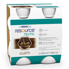 Nestle Resource HP/HC Chocolate Υπερπρωτεϊνικό & Υπερθερμιδικό Συμπλήρωμα Διατροφής με Γεύση Σοκολάτα 200ml