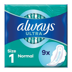 Always Ultra Σερβιέτες Normal (Μέγεθος 1) 9 Σερβιέτες