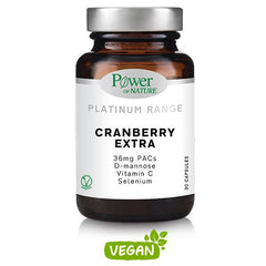 Power of Nature Platinum Range Cranberry Extra 30Caps.