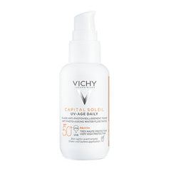 Vichy Capital Soleil UV-Age Daily SPF50+ Water Fluid με Χρώμα 40ml