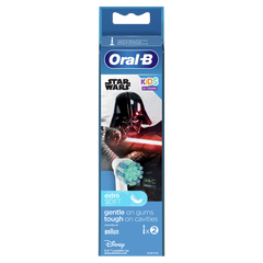 Oral-B Kids Star Wars Ανταλλακτικές Κεφαλές Παιδικής Ηλεκτρικής Οδοντόβουρτσας , 2 τμχ