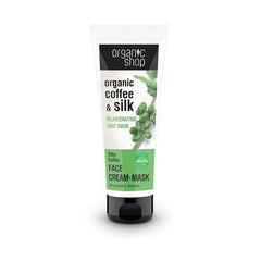 Organic Shop Rejuvenating Face Cream-Mask Silky Coffee Αναζωογονητική Μάσκα Προσώπου 75ml.