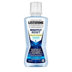 Listerine® Advanced Nightly Reset Στοματικό Διάλυμα με Ήπια Γεύση 400ml.