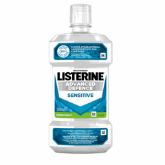 Listerine® Advanced Defence SENSITIVE Στοματικό Διάλυμα 500ml.