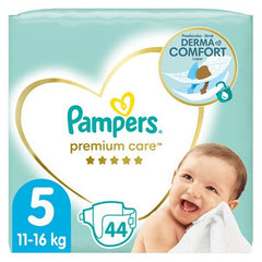 Pampers Premium Care Πάνα Μέγεθος 5, (11kg-16kg) - 44 Πάνες