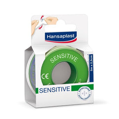 Hansaplast Sensitive Ταινία Στερέωσης 5m x 2,5cm.