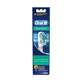 Oral-B Dual Clean Ανταλλακτικές Κεφαλές Ηλεκτρικής Οδοντόβουρτσας 2 Τμχ. Προσφέρει διπλή δράση καθαρισμού για αίσθηση καθαριότητας και φρεσκάδας.