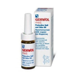 Gehwol med Protective Nail & Skin Oil Προστατευτικό Λάδι Νυχιών & Δέρματος 15ml. Προστατεύει αποτελεσματικά από τους μύκητες, ενώ περιποιείται τα νύχια & το γύρω δέρμα στα δάχτυλα ποδιών & χεριών.