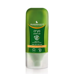 Pharmasept Cryo Power Gel Ψυκτικό Τζελ με Εκχύλισματα Βοτάνων 100ml. Ανακουφίζει άμεσα από χτυπήματα, οιδήματα, διαστρέμματα & θλάσεις με τη δύναμη του πάγου, σταματά τον πόνο για 3 έως 4 ώρες.
