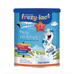 Frezylac Infant Milk Silver 1 Αγελαδινό Γάλα σε Σκόνη 1ης Βρεφικής Ηλικίας από τη Γέννηση έως τον 6ο μήνα 400gr.