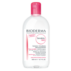 Bioderma Sensibio H2O Εξαιρετικά ήπιο διάλυμα καθαρισμού για το ευαίσθητο δέρμα 500ml.