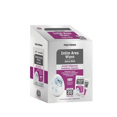 Frezyderm Intim Area Wipes pH4, Μαντηλάκια Καθαρισμού Ευαίσθητης Περιοχής, 20 Τμχ.