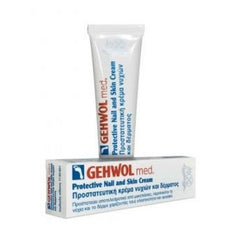 Gehwol med Protective Nail & Skin Cream Προστατευτική Κρέμα Νυχιών & Δέρματος 15ml. Εμποδίζει τη δημιουργία μυκητιασικών μολύνσεων,συμβάλλει στην ολοκληρωμένη φροντίδα νυχιών και δέρματος, ενώ χαρίζει ελαστικότητα στα εύθραυστα και σκληρά νύχια.