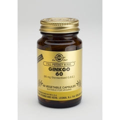 Solgar Ginkgo Συμπλήρωμα διατροφής 60 Vegetable Capsules.