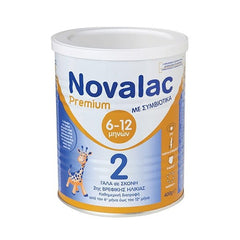 Novalac Γάλα Σε Σκόνη Premium 2 Από 6 Έως 12 Μηνών 400gr.