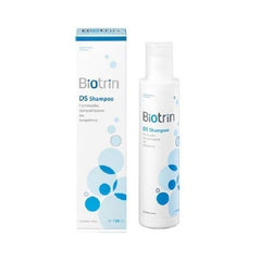 Biotrin Ds Shampoo Σαμπουάν για πιτυρίδα 150ml. Σαμπουάν για πιτυρίδα, σμηγματόρροια, λιπαρότητα, ανακουφίζει από τους ερεθισμούς, τα ερυθήματα & τον κνησμό, προσφέρει λάμψη, προστασία και ενυδάτωση του τριχωτού της κεφαλής.
