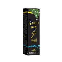 Power of Nature Energy Now Stevia Συμπλήρωμα Διατροφής για Ενέργεια & Τόνωση, 20 Αναβράζοντα Δισκία.