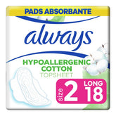 Always Cotton Protection Ultra Long (μέγεθος 2) 18 Σερβιέτες