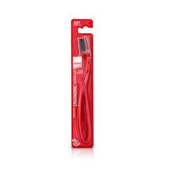 Intermed Toothbrush Ergonomic Soft Red Εργονομική Οδοντοβουρτσα, Κόκκινη 1Τμχ.