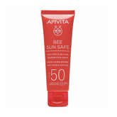 Apivita Bee Sun Safe Anti-Spot & Anti-Age SPF50 , Αντηλιακή Κρέμα Προσώπου κατά των Πανάδων & των Ρυτίδων 50ml.