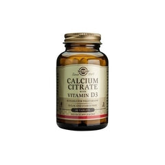 Solgar Calcium Citrate with Vitamin D3 Συμπλήρωμα διατροφής 60 Tablets.