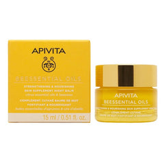 Apivita Beessential Oils Night Balm, Βάλσαμο Προσώπου Νύχτας 15ml