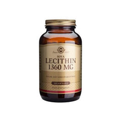 Solgar Lecithin Συμπλήρωμα διατροφής 1360mg 100Softgels.