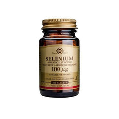 Solgar Selenium Συμπλήρωμα διατροφής 100mcg 100tabs.