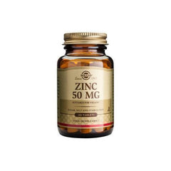 Solgar Zinc Gluconate Συμπλήρωμα διατροφής 50 mg 100 Tablets.