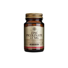 Solgar Zinc Picolinate Συμπλήρωμα διατροφής 22 mg 100 Tablets.