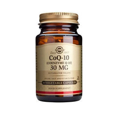 Solgar Coenzyme Q-10 Συμπλήρωμα διατροφής 30 mg 30 Vegetable Capsules.