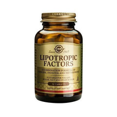 Solgar Lipotropic Factors Λιποτροπικό Συμπλήρωμα διατροφής 50tabs.