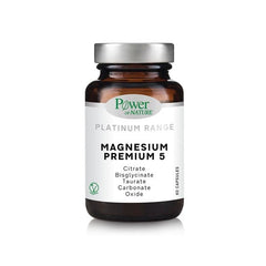 Power of Nature Platinum Range Magnesium Premium 5 60Caps.