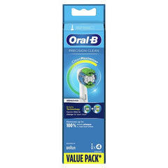 Oral-B Precision Clean Ανταλλακτικές Κεφαλές Ηλεκτρικής Οδοντόβουρτσας, 4 τμχ