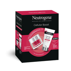 Neutrogena PROMO PACK Cellular Boost Αντιγηραντική Κρέμα Ημέρας SPF20 50ml & ΔΩΡΟ Cellular Boost Κρέμα Απολέπισης Προσώπου με Βιταμίνη C 75ml.