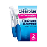 Clearblue Combo Pack, 1Τμχ Test Digital Ψηφιακό Τεστ Εγκυμοσύνης με Δείκτη Σύλληψης & 1Τμχ Τεστ Εγκυμοσύνης Πρώιμη Ανίχνευση, 2Τμχ.